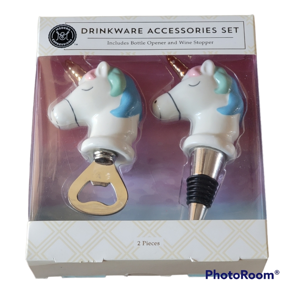 🦄 Unicorn Wine Accessories